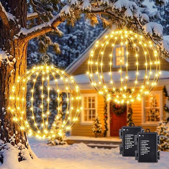 LED-Weihnachtskugeln im Exzellenz-Goods-Pin